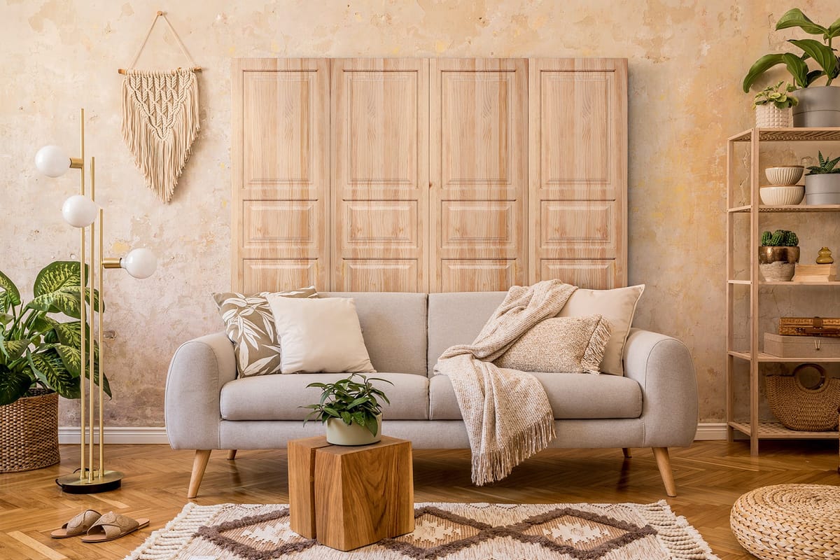 How to have versatility in your spaces with the wood color?