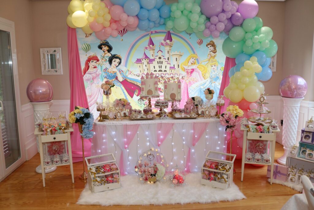 fiesta de cumpleaños princesas